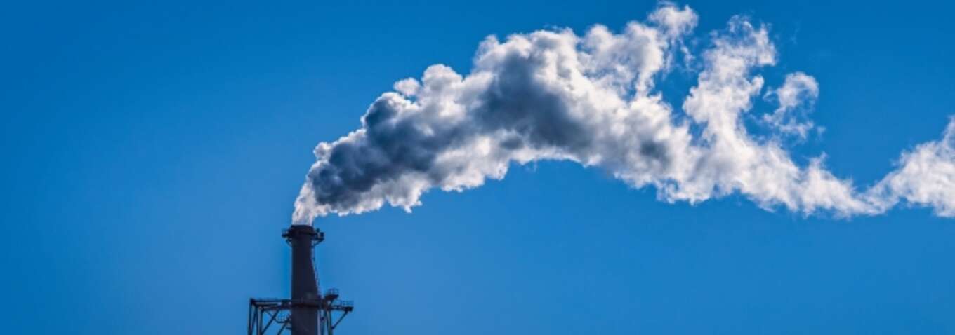 火力発電 煙突 CO2
