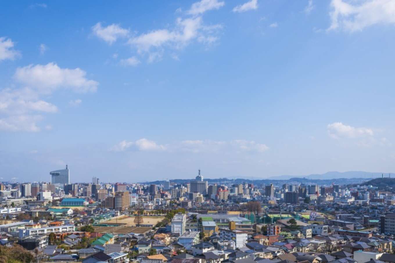 大分市街地