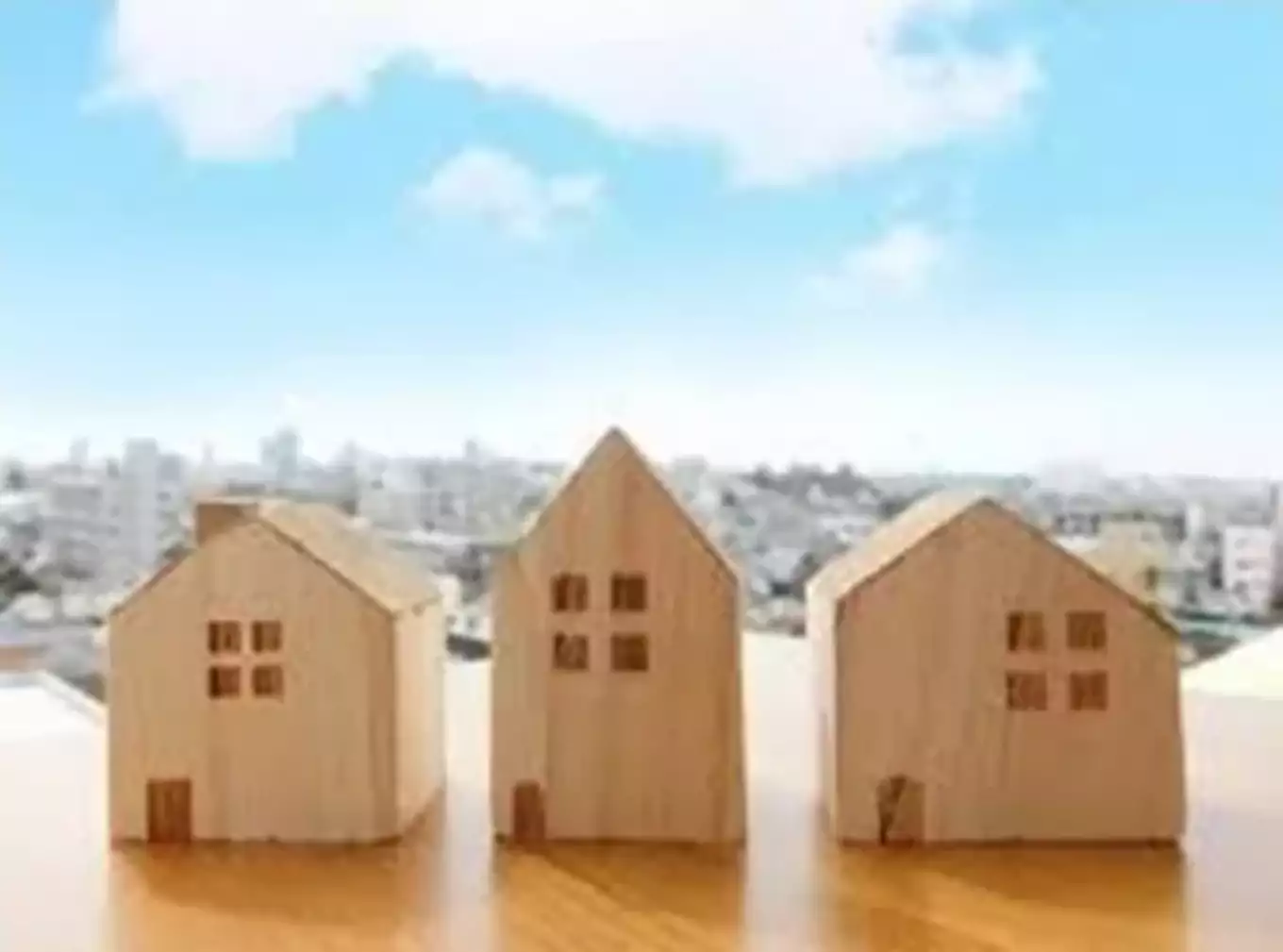 木の家の模型
