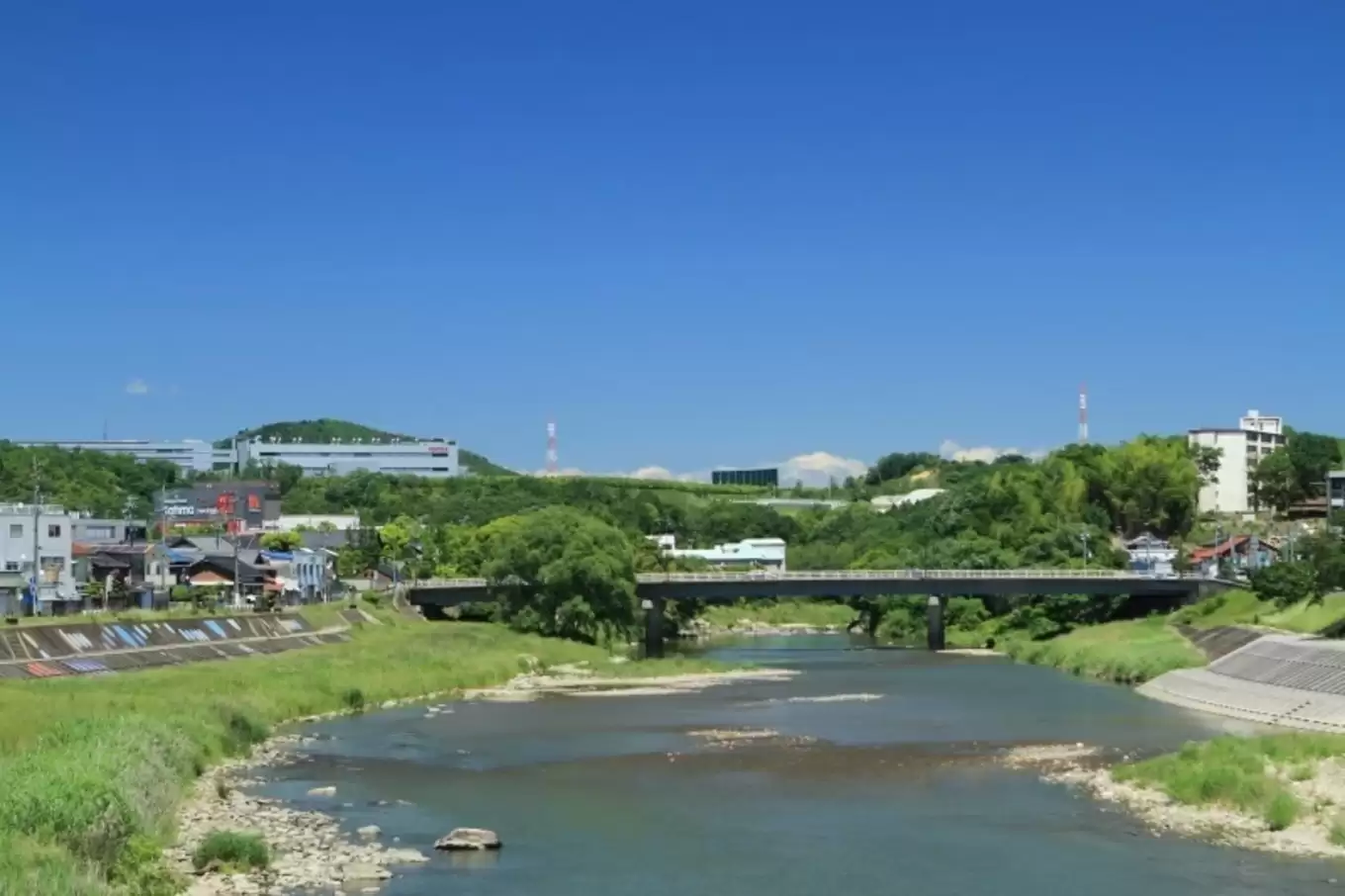 多治見市町の風景