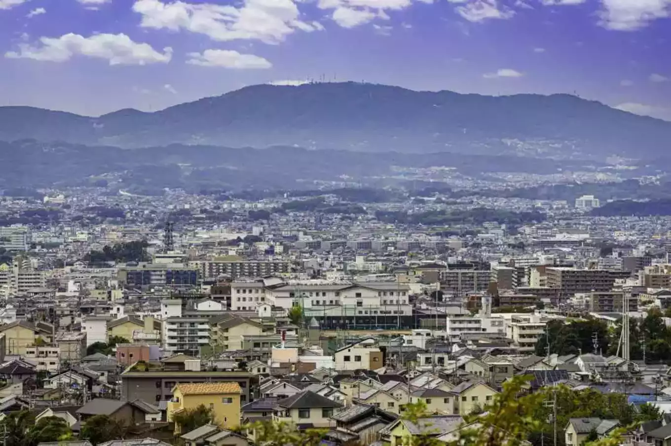 奈良市街眺望