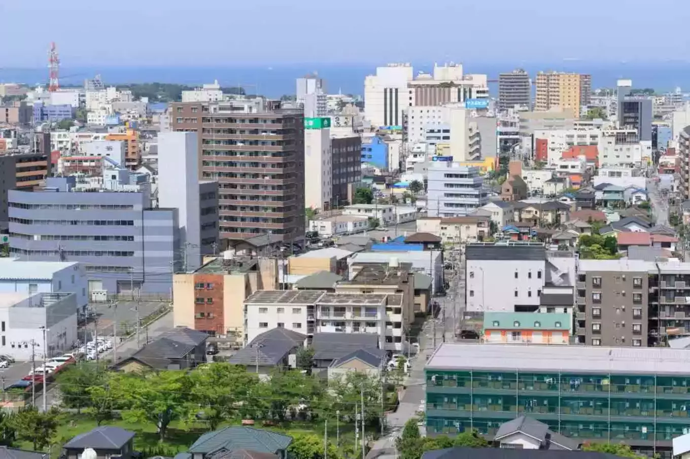 木更津市の街並み