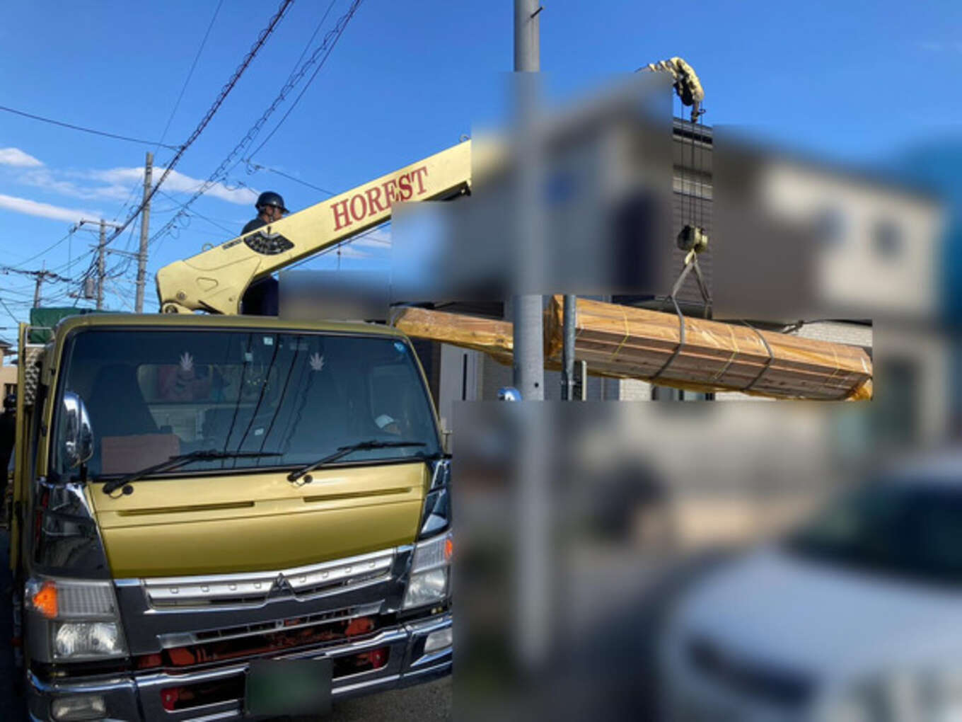 クレーン車