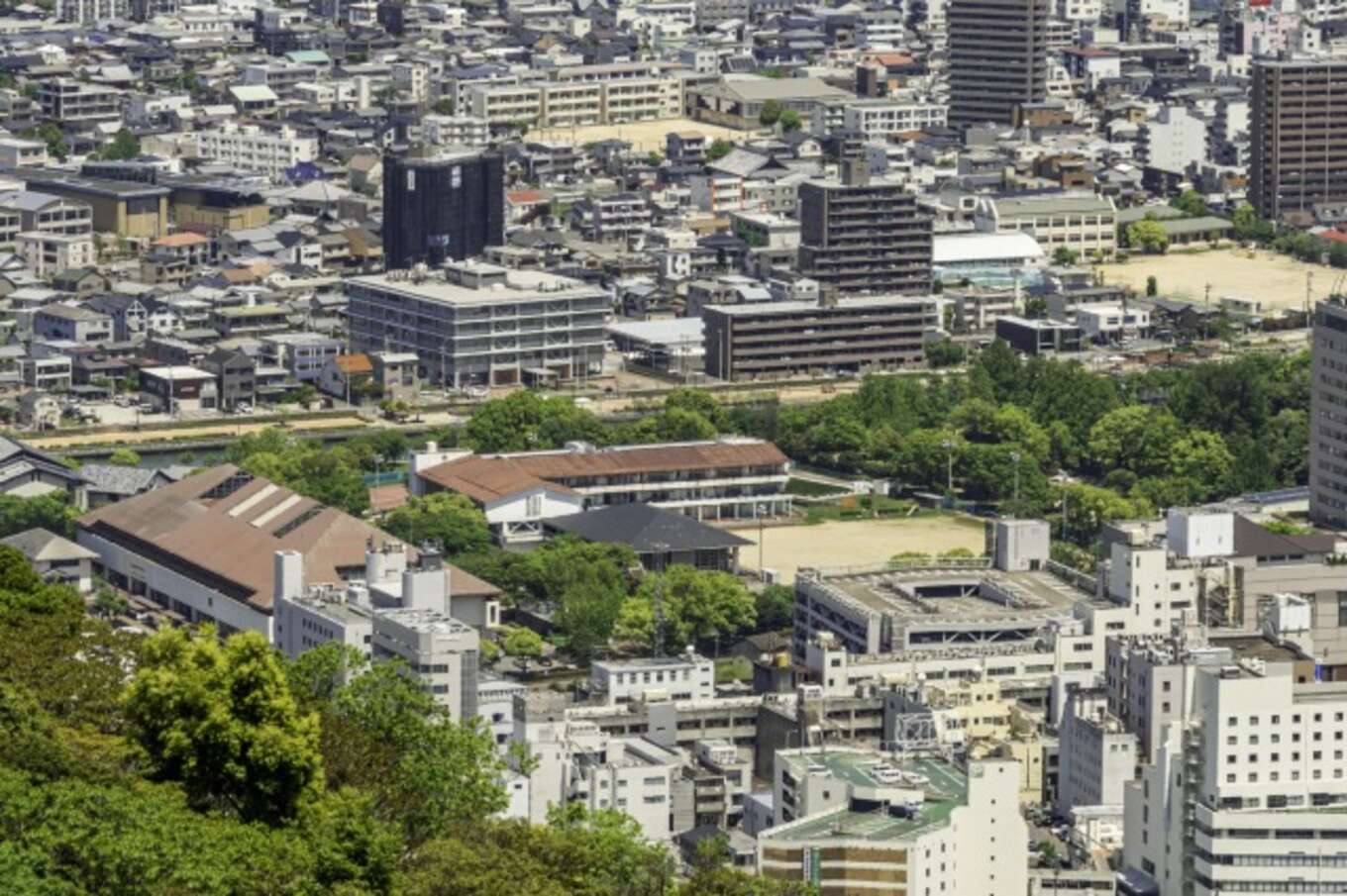 徳島市街地 徳島市内町小学校 徳島県徳島市