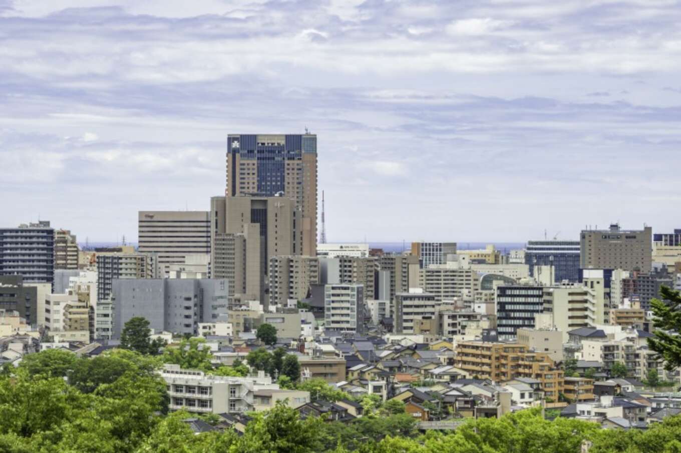 金沢市街地金沢駅周辺