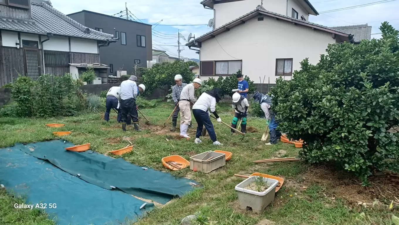 試掘調査の様子