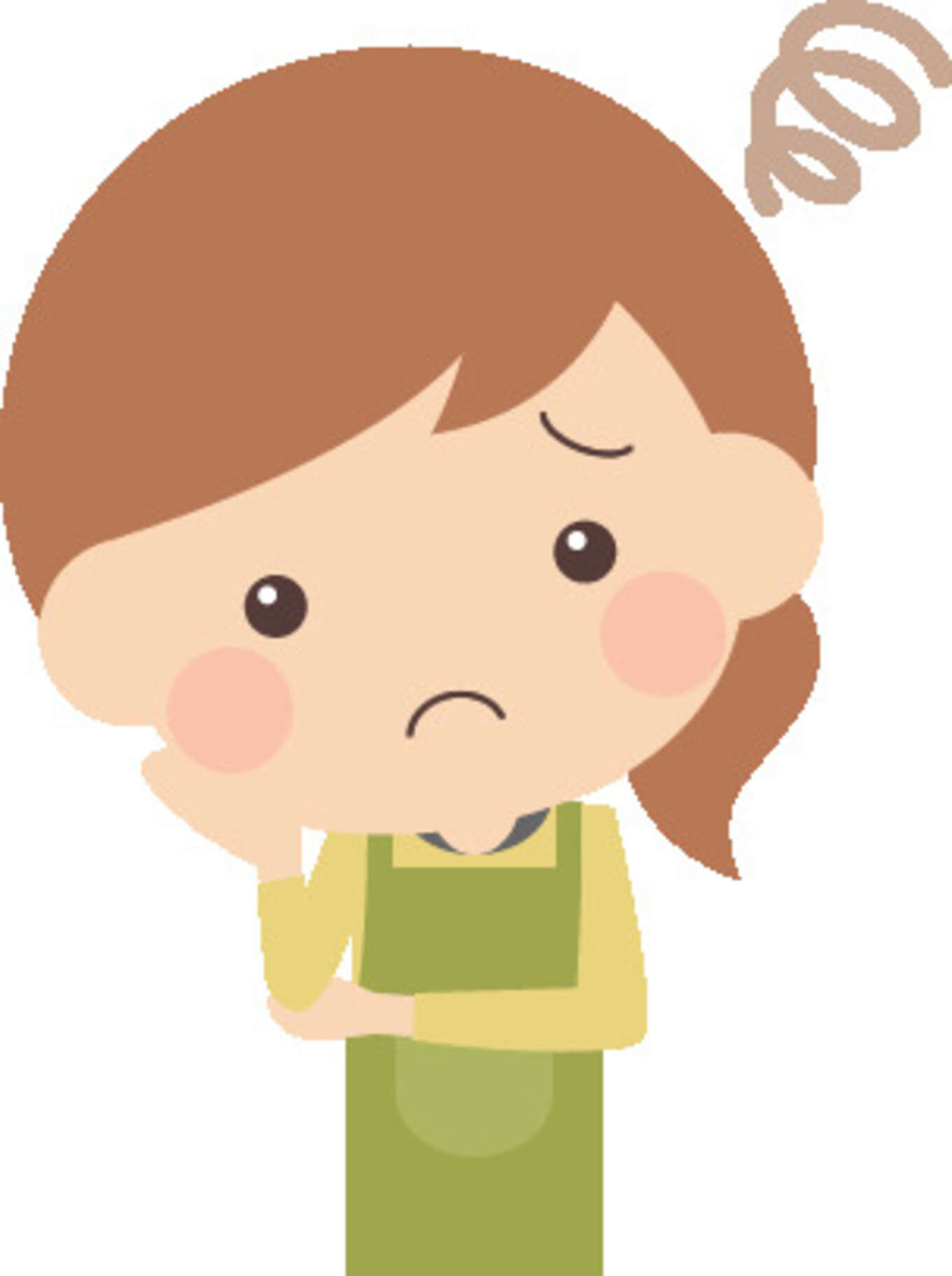 奥様悩みイラスト