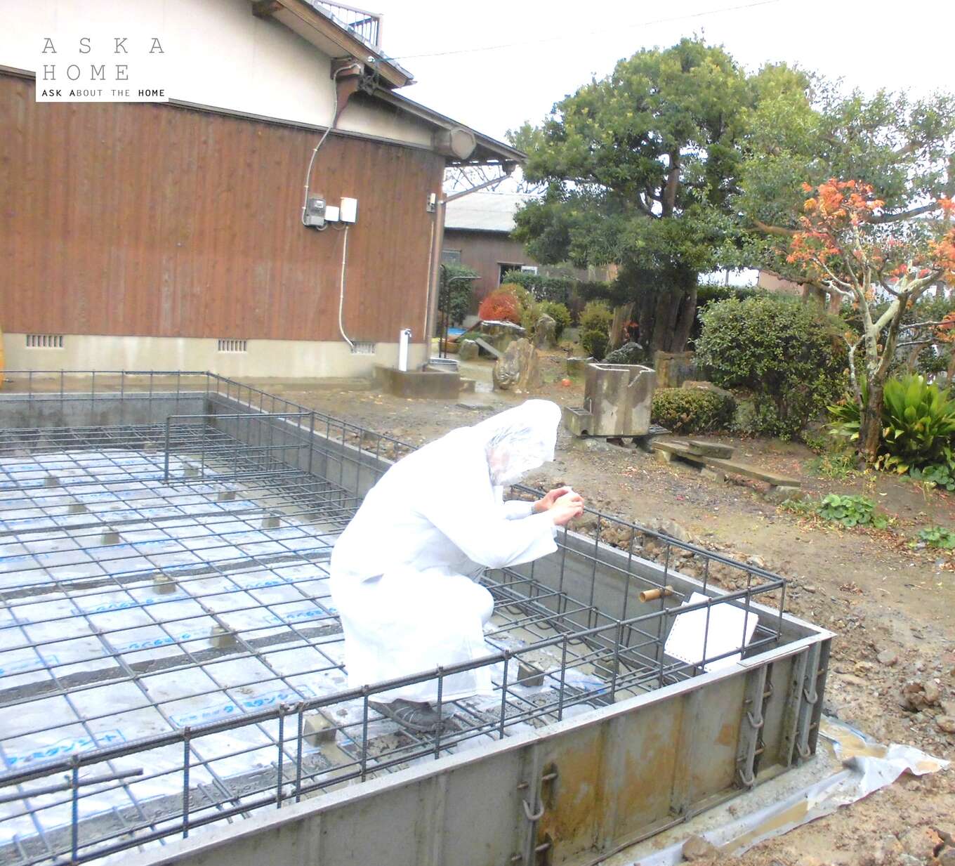 基礎の配筋検査