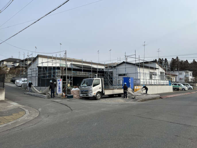 足場解体工事