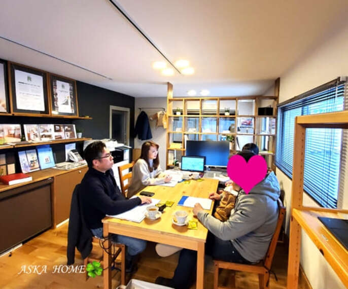 打ち合わせ風景