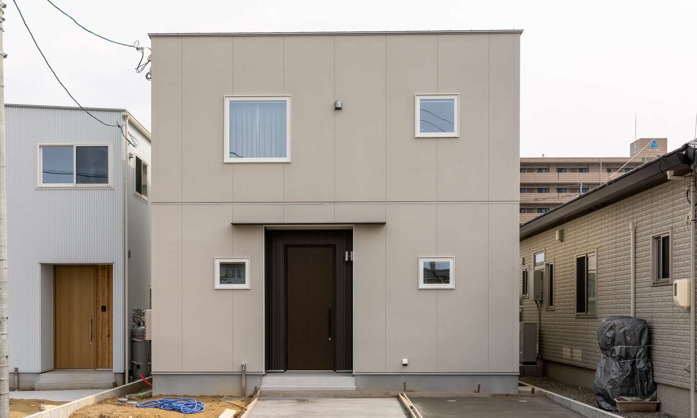 HIROGALIE・B棟モデルハウス外観