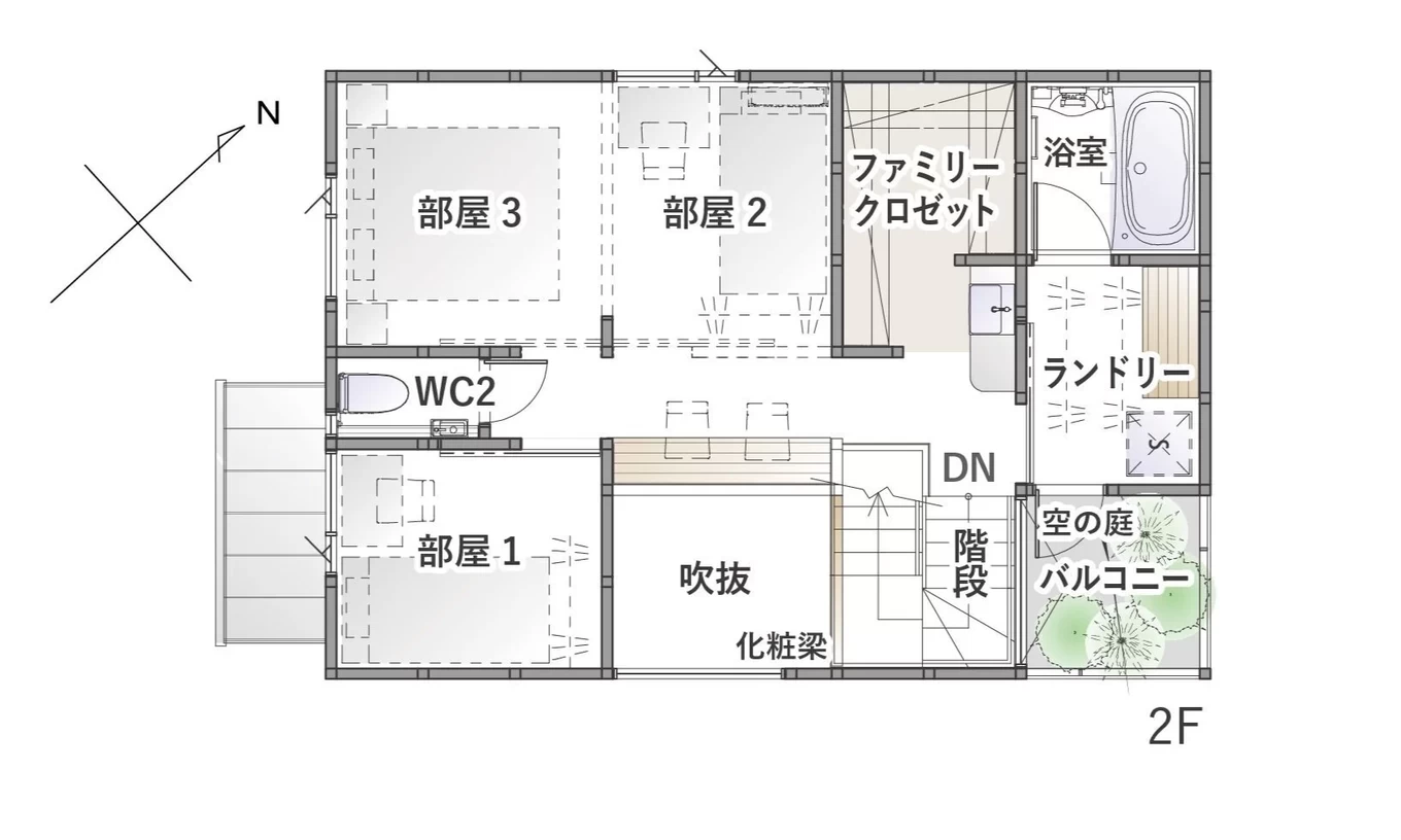 株式会社ハウスプランの家づくり写真