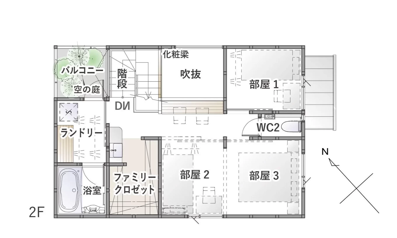 株式会社ハウスプランの家づくり写真