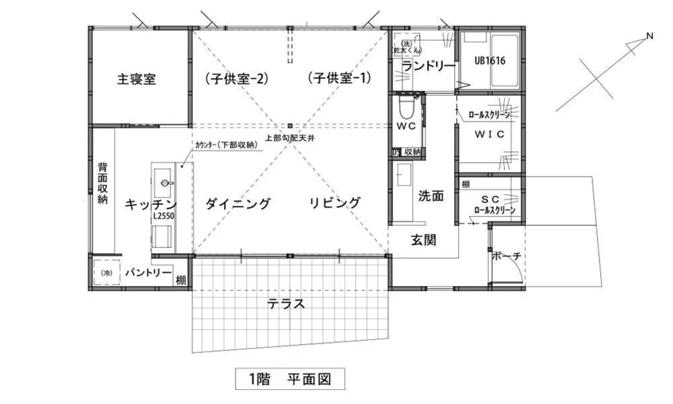モデルハウス図面