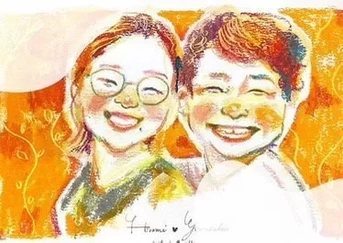 <p>"ひだまりスケッチ"さんの</p><p><font color="#b56308">似顔絵イラスト</font></p>