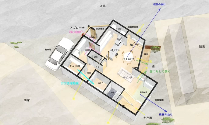 R＋house姫路南・赤穂の家づくり写真