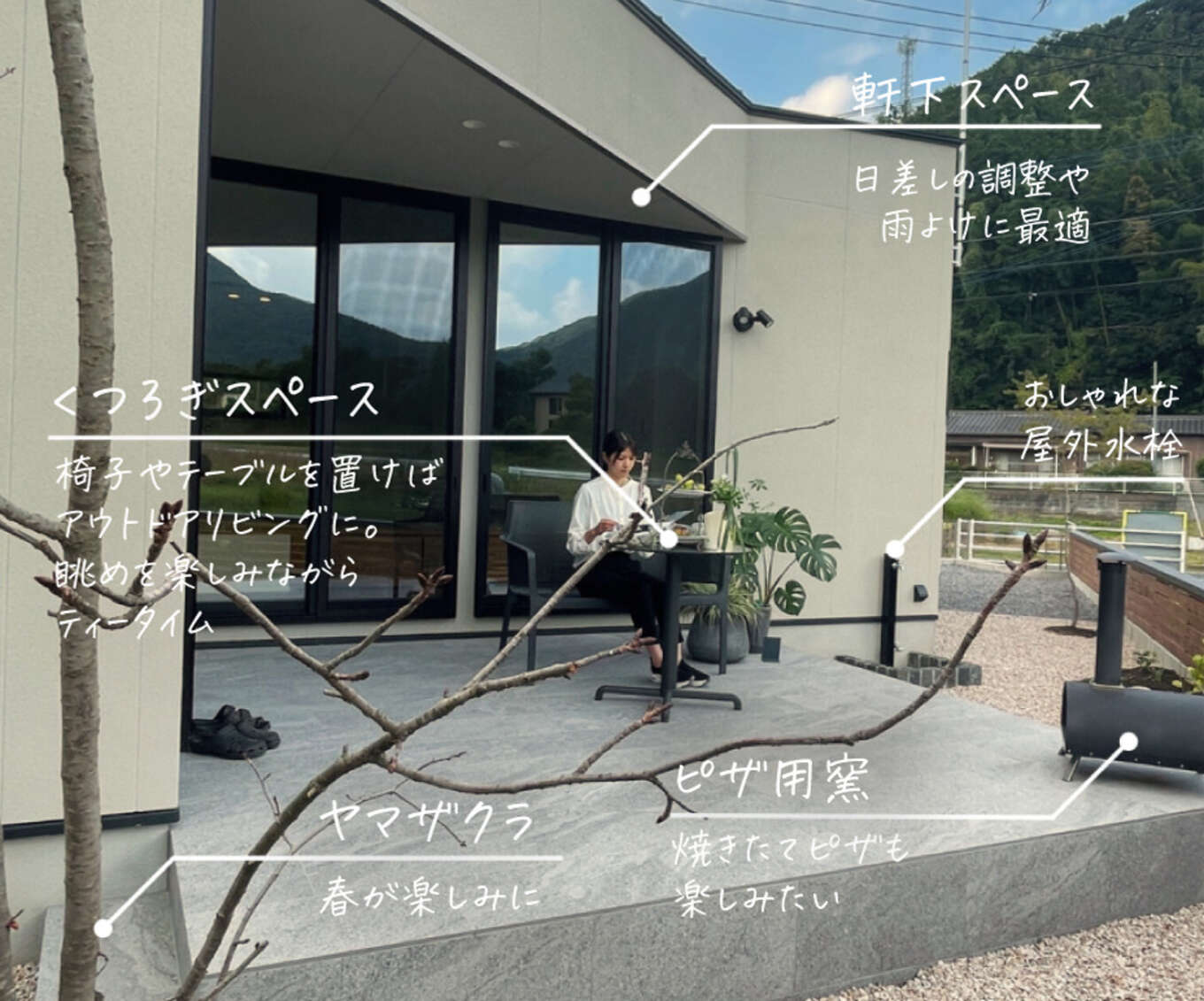外構工事ビフォーアフターの写真
