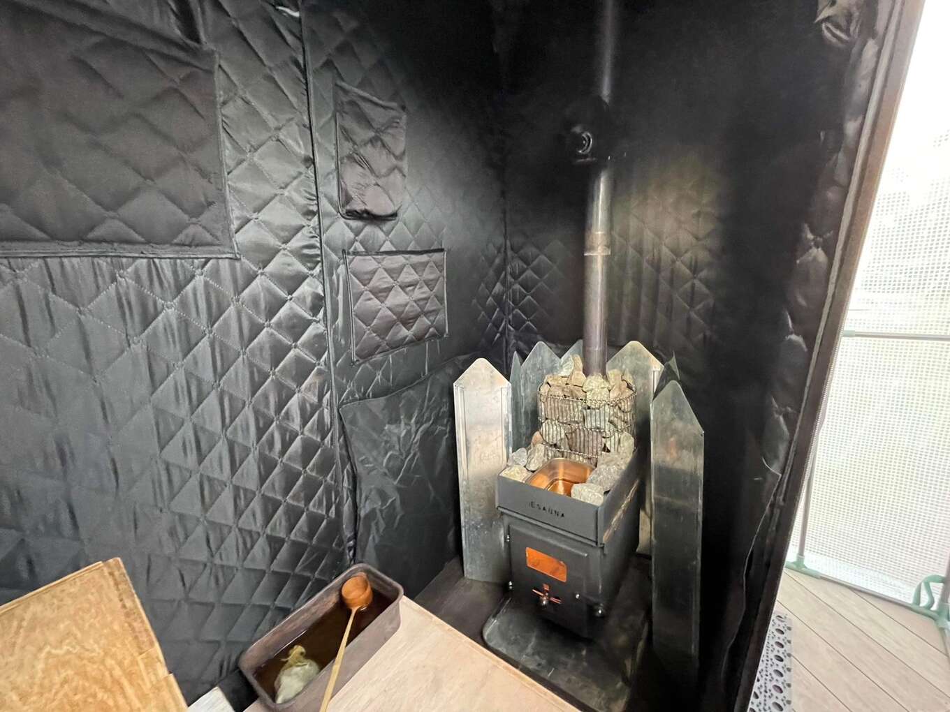 ロウリュができるIESAUNA