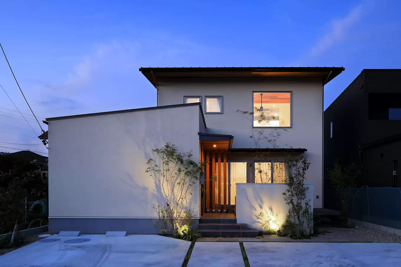 夜のR+house