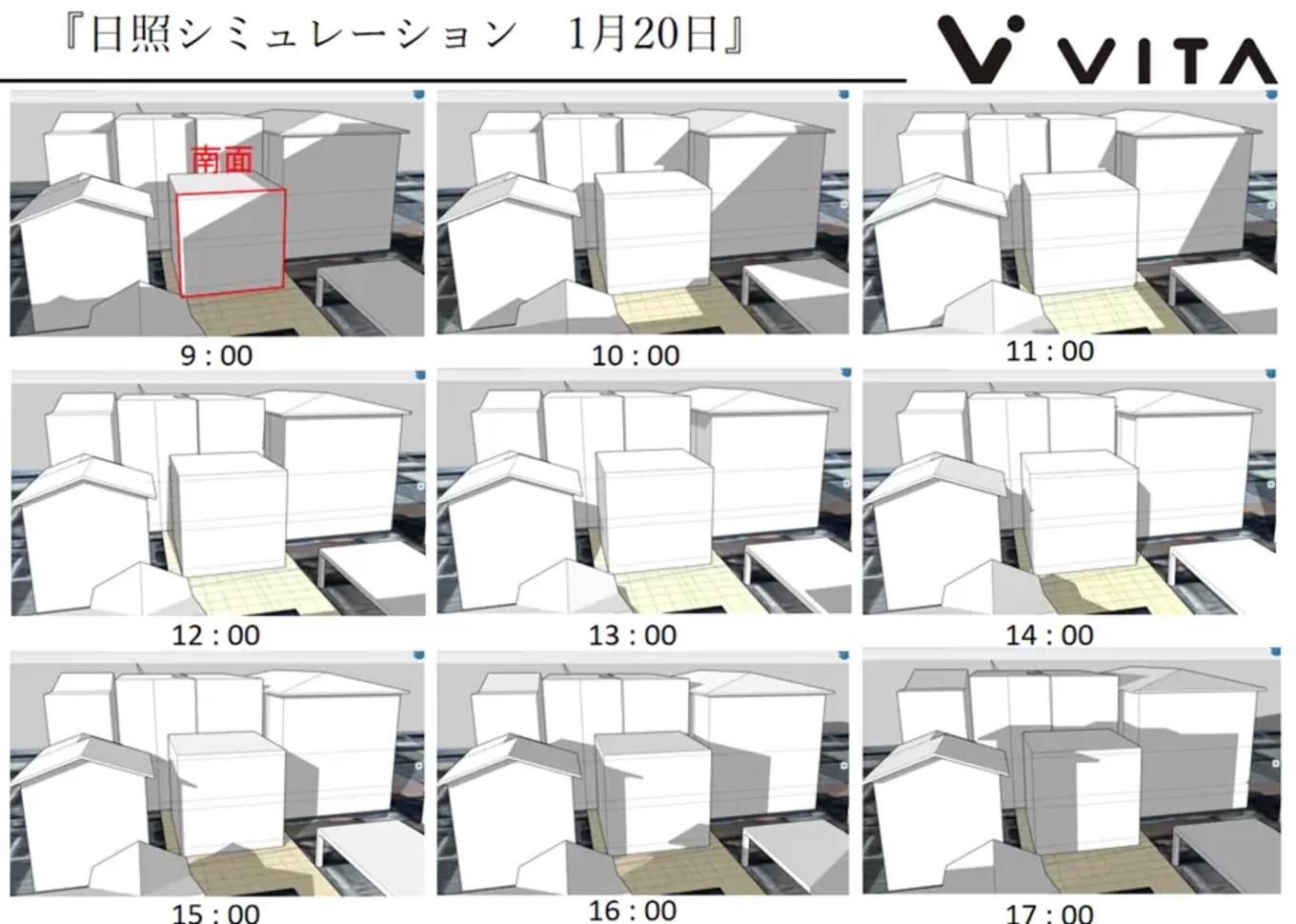 日照シミュレーションによる綿密な検証
