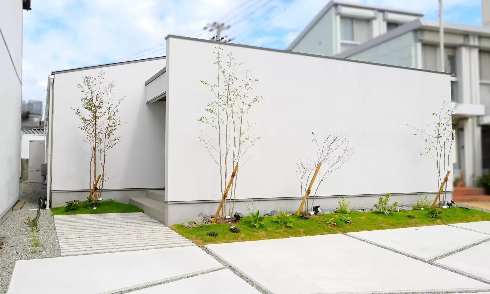 いくつもの居場所がある平屋の家(兵庫県洲本市)の外観の写真