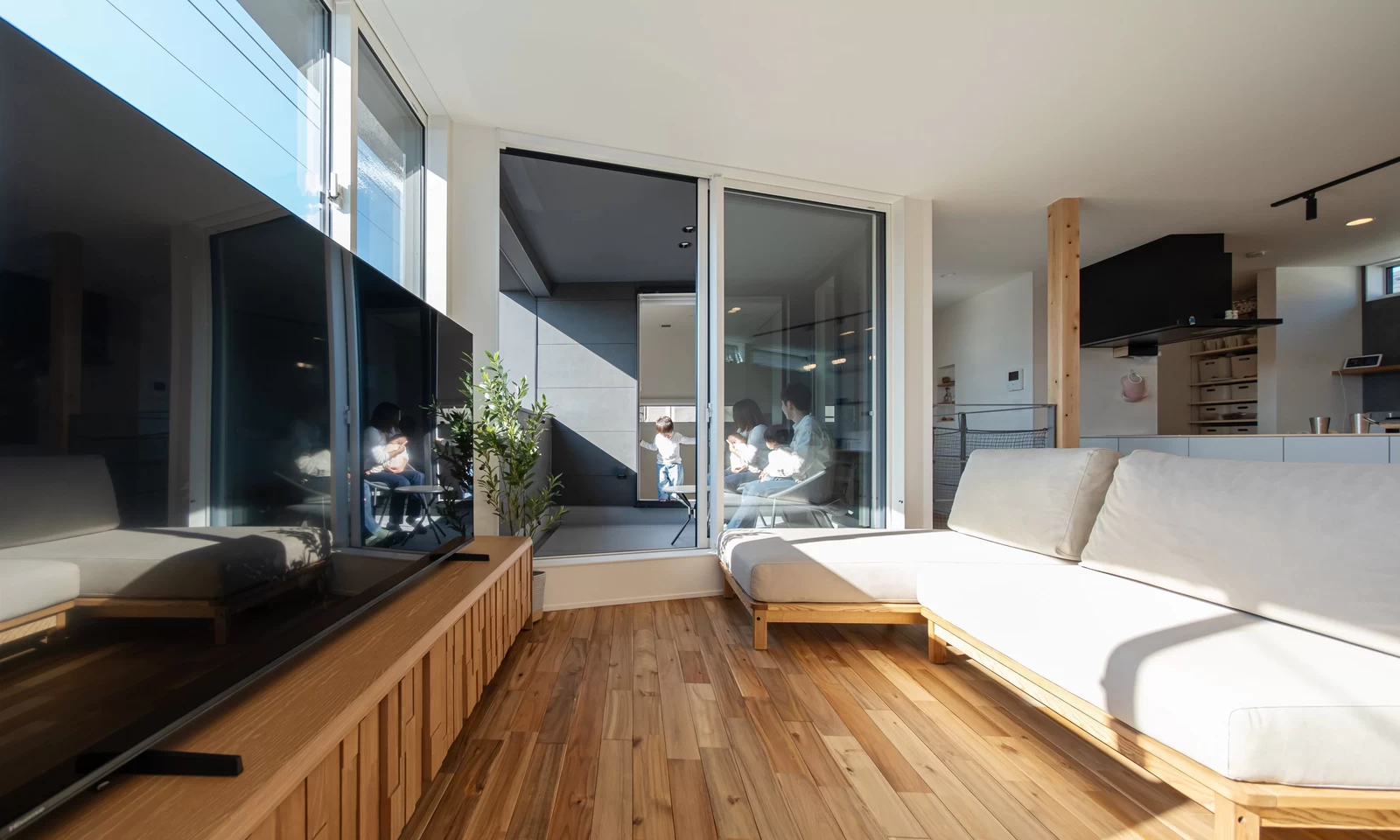 空とつながるインナーテラス